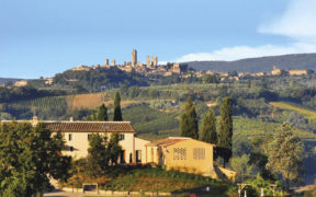 Toscana Italy Farmhouse San Gimignano La Lucciolaia