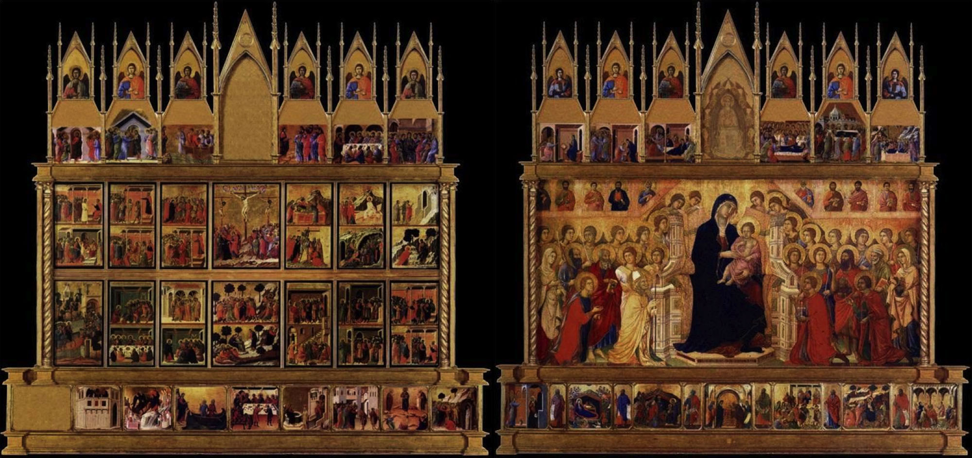 Toscana Italy Siena Maesta Duccio di Buoninsegna