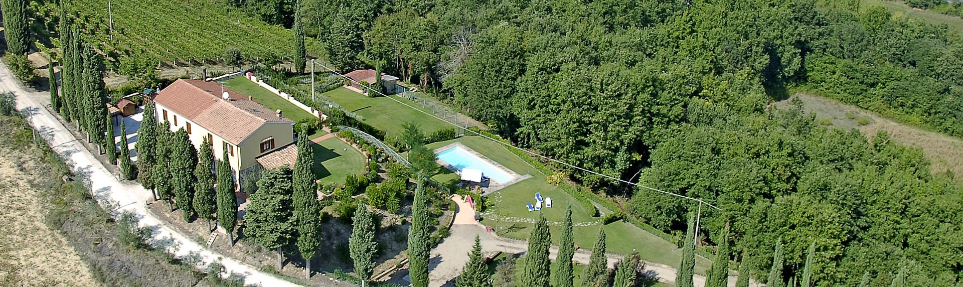 Toscana Italy Villa San Gimignano Casa Vacanze Il Melograno